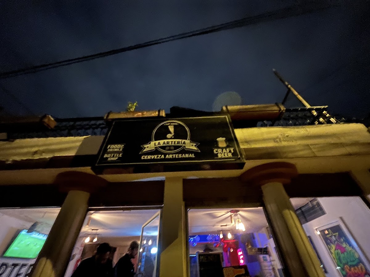 La Artería Tap Home